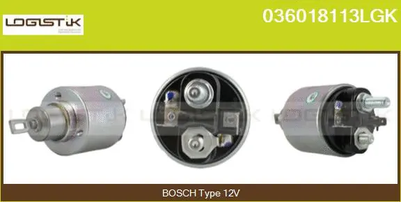 Solenoid Switch, starter (036018113LGK)