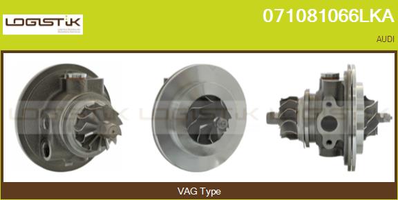 Core assembly, turbocharger (071081066LKA)