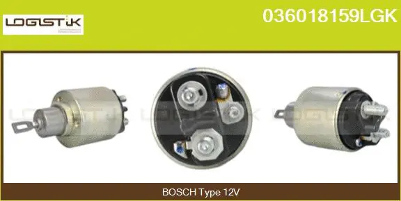 Solenoid Switch, starter (036018159LGK)