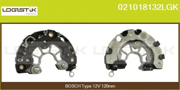 Rectifier, alternator (021018132LGK)