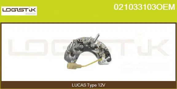 Rectifier, alternator (021033103OEM)