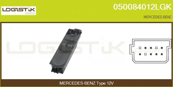 Switch, window regulator (050084012LGK)