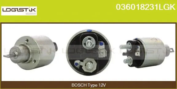 Solenoid Switch, starter (036018231LGK)