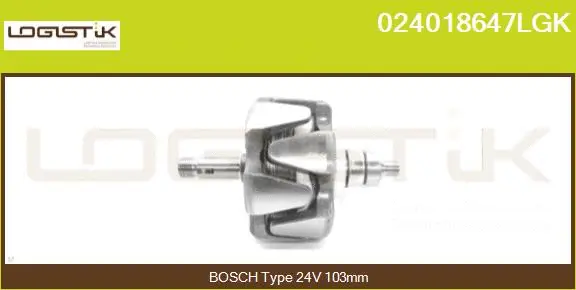 Rotor, alternator (024018647LGK)