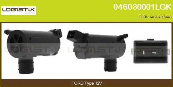 Washer Fluid Pump, window cleaning (046080001LGK)