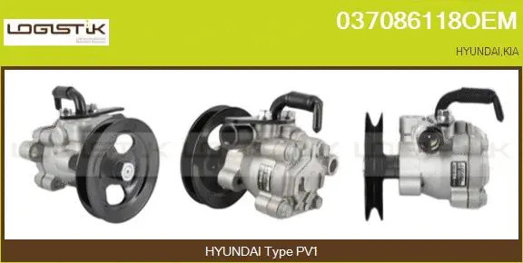 Hydraulic Pump, steering (037086118OEM)