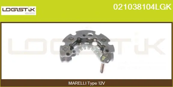 Rectifier, alternator (021038104LGK)