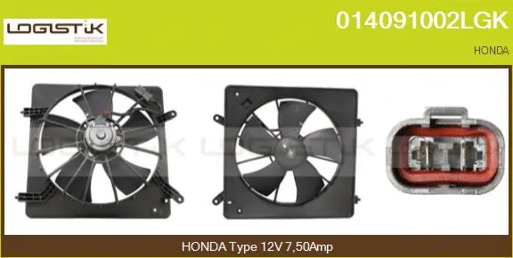 Electric Motor, radiator fan (014091002LGK)