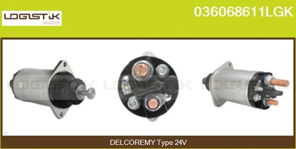 Solenoid Switch, starter (036068611LGK)