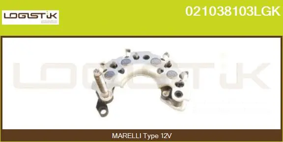 Rectifier, alternator (021038103LGK)