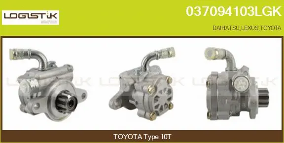 Hydraulic Pump, steering (037094103LGK)