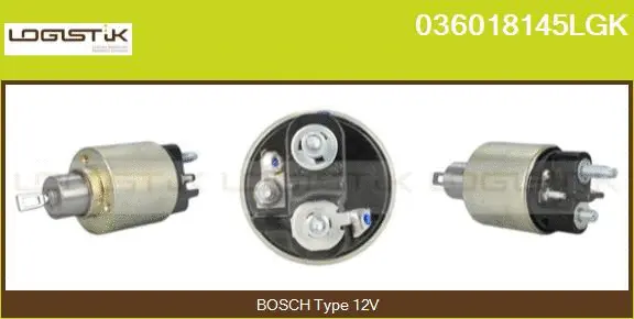 Solenoid Switch, starter (036018145LGK)