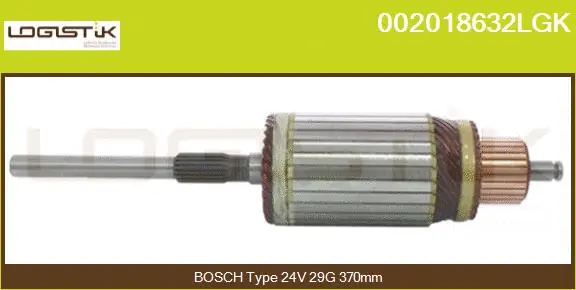 Armature, starter (002018632LGK)