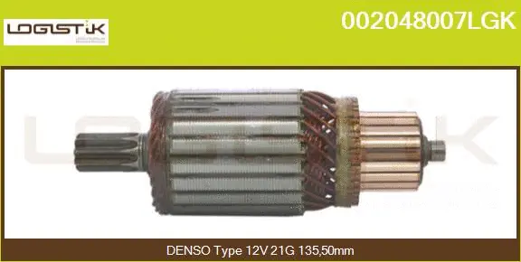 Armature, starter (002048007LGK)