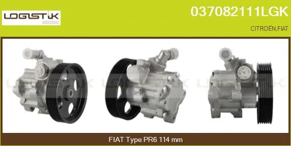 Hydraulic Pump, steering (037082111LGK)