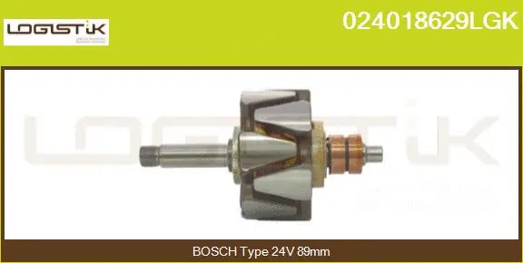 Rotor, alternator (024018629LGK)