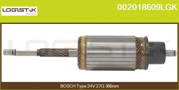 Armature, starter (002018609LGK)