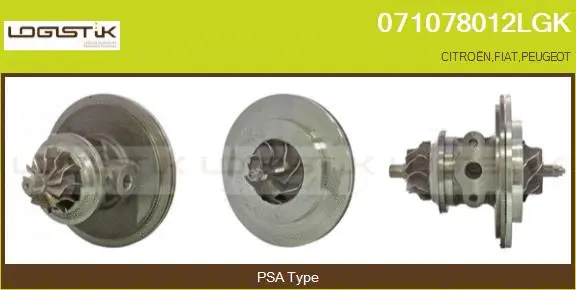 Core assembly, turbocharger (071078012LGK)