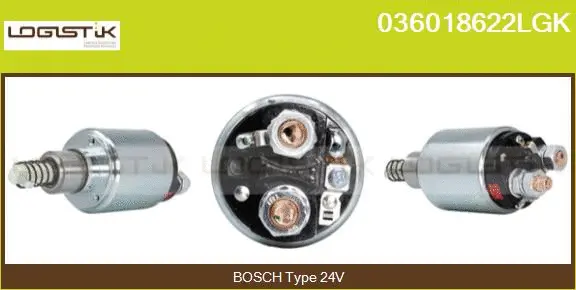 Solenoid Switch, starter (036018622LGK)