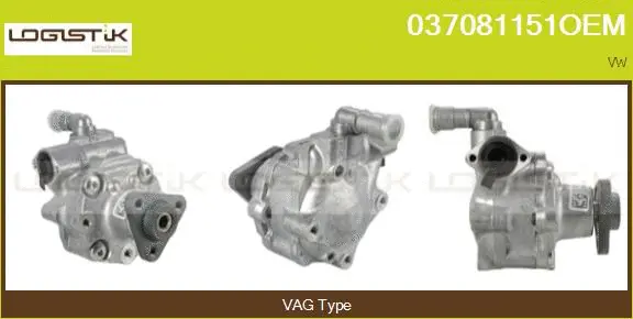 Hydraulic Pump, steering (037081151OEM)