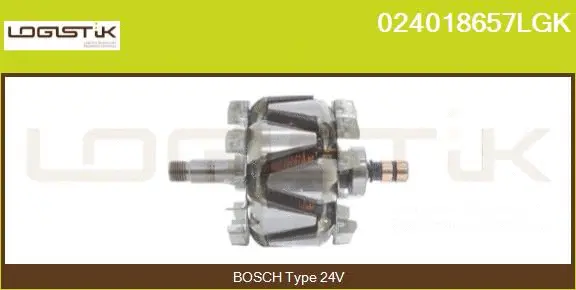 Rotor, alternator (024018657LGK)