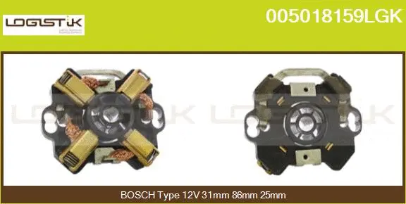 Holder, carbon brushes (005018159LGK)