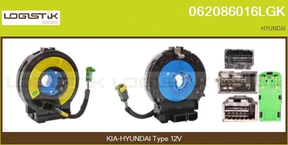 Clockspring, airbag (062086016LGK)