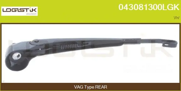 Wiper Arm, window cleaning (043081300LGK)
