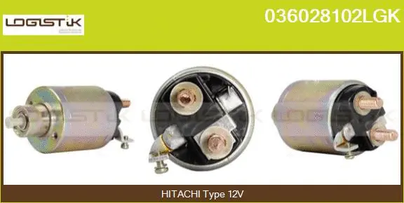 Solenoid Switch, starter (036028102LGK)