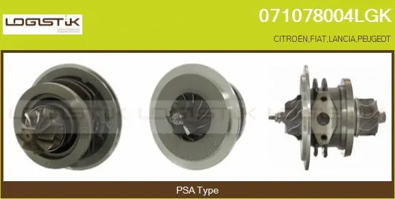 Core assembly, turbocharger (071078004LGK)