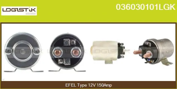 Solenoid Switch, starter (036030101LGK)
