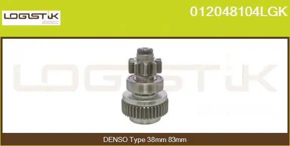 Pinion, starter (012048104LGK)