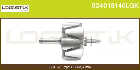 Rotor, alternator (024018146LGK)