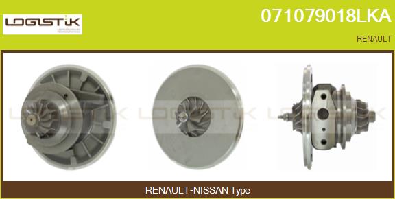 Core assembly, turbocharger (071079018LKA)