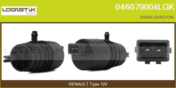 Washer Fluid Pump, window cleaning (046079004LGK)