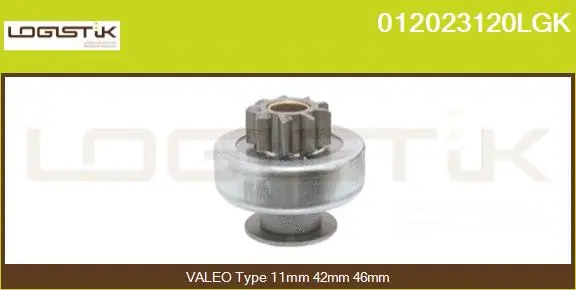 Pinion, starter (012023120LGK)