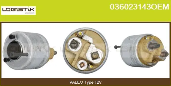 Solenoid Switch, starter (036023143OEM)