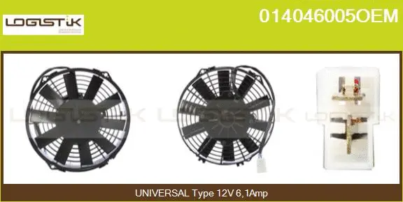 Electric Motor, radiator fan (014046005OEM)