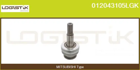 Pinion, starter (012043105LGK)