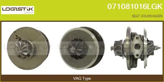 Core assembly, turbocharger (071081016LGK)