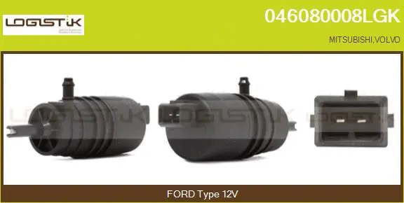 Washer Fluid Pump, window cleaning (046080008LGK)