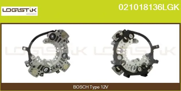 Rectifier, alternator (021018136LGK)