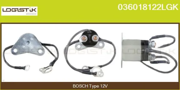 Solenoid Switch, starter (036018122LGK)