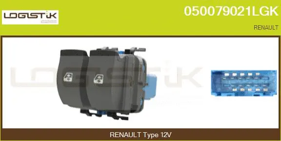 Switch, window regulator (050079021LGK)