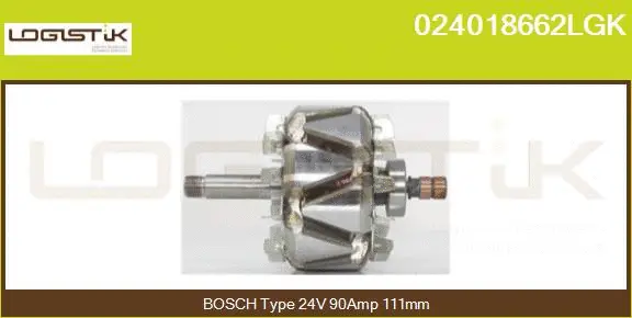 Rotor, alternator (024018662LGK)