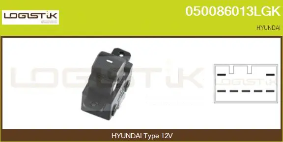 Switch, window regulator (050086013LGK)