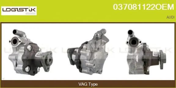 Hydraulic Pump, steering (037081122OEM)