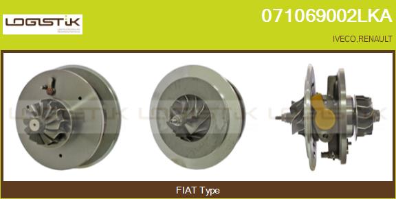 Core assembly, turbocharger (071069002LKA)