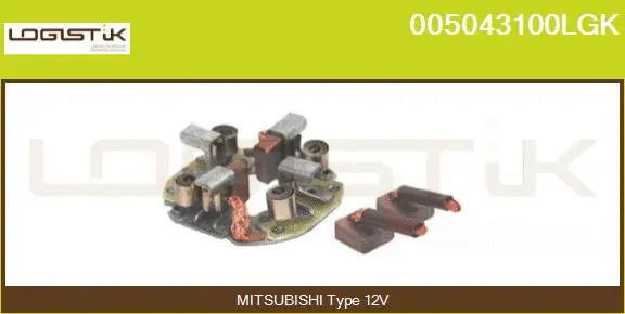 Holder, carbon brushes (005043100LGK)