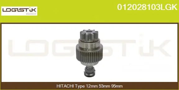 Pinion, starter (012028103LGK)